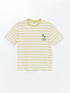 LC Waikiki Crew Neck Oversize Boy's T-Shirt